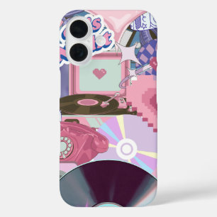 Stickers für die coole Ästhetik Y2K/90 iPhone 16 Hülle