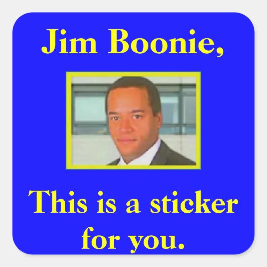 Stickers für Jim Boonie (Vorderseite)