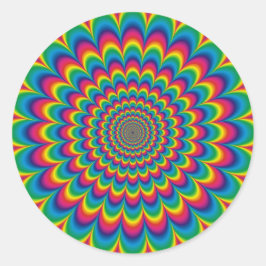 Stickers für psychedelische Gefärbte Krawatte Umsc