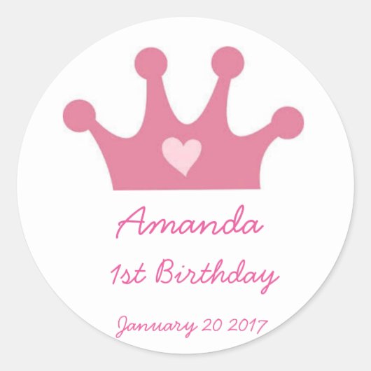 stickers für Tätigkeit der Prinzessin (Vorderseite)