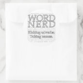 Stickers für Word-Nerd (Tasche)