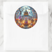 Stickers gestalten Halloween-Tag der Toten (Tasche)