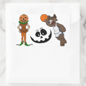 Stickers Halloween Basketballskelette (Tasche)