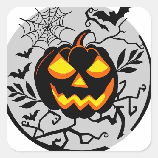 Stickers Halloween-Party (Vorderseite)