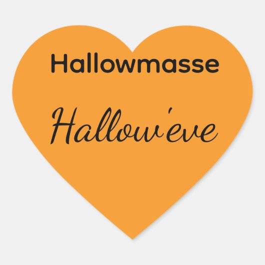 Stickers hallow'eve for halloween party  (Vorderseite)