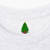 Stickers happy Christmas light Etiketten (Befestigt)