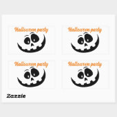 Stickers-Kostüm-Halloween-Party Rechteckiger Aufkleber (Blatt)