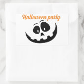 Stickers-Kostüm-Halloween-Party Rechteckiger Aufkleber (Tasche)