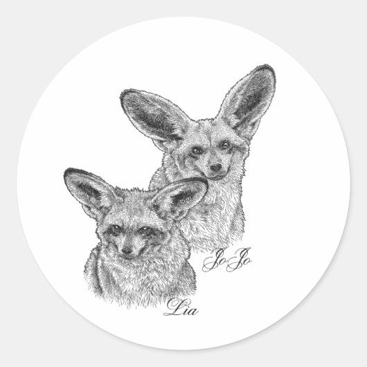 Stickers - Lia & JoJo (Vorderseite)