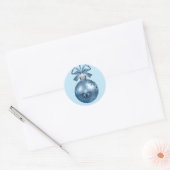 Stickers - Marine Blue Snowflake Ornament (Umschlag)