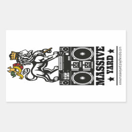 Stickers Massiv Yard White Lion Full 2018