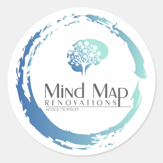 Stickers - Mind Map Renovierungen (Vorderseite)