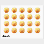 Stickers - Orange Pansy (Blatt)