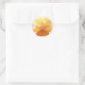 Stickers - Orange Pansy (Tasche)