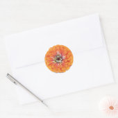 Stickers - Orange Zinnia (Umschlag)