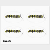 Stickers Raupe Monarch (Blatt)