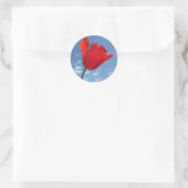 Stickers - Red Tulip Blue Sky (Tasche)