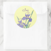 Stickers Round Dot Iris Personalisierte benutzerde (Tasche)