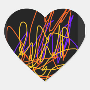 Stickers Set 20 , hat eine moderne neon farbig