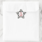 Stickers - Silver Imitats Glitzer Student Star of  (Tasche)