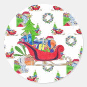 Stickers Sleigh (Vorderseite)