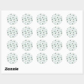 Stickers (Small) 3,8 cm, 20 per sheet - Christmas (Blatt)