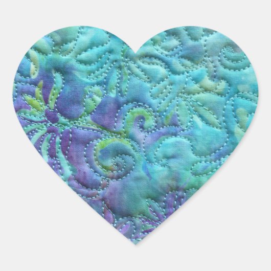 Stickers - Träume in blauen Herzen (Vorderseite)