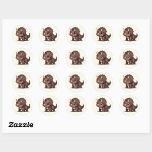 Stickers Triceratops - Kammli Friends Collection