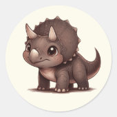 Stickers Triceratops - Kammli Friends Collection (Vorderseite)