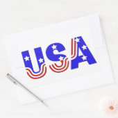 Stickers - USA in US Flagge (Umschlag)