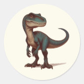 Stickers Velociraptor - Kammli Friends Collection (Vorderseite)