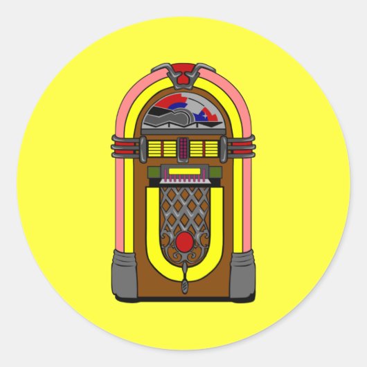 Stickers - Vintage Neat-o Jukebox (Vorderseite)