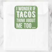 Stickers Wonder Tacos Denken (Tasche)