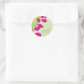 STICKERSEELE:: Gummifolien 6 Runder Aufkleber (Tasche)