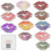 Stickervel 12 kusjes - groot aufkleber (Vorderseite)