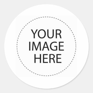 Stickervorlage Runder Aufkleber