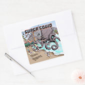 Sticket Set #2 Quadratischer Aufkleber (Umschlag)