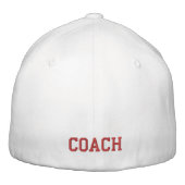 StickHat - COACH Bestickte Baseballkappe (Rückseite)