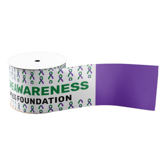 Stickler Syndrome Awareness Pattern Ribbon Ripsband (Spule)