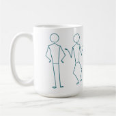 Stickman Collection Tasse Set (Links)