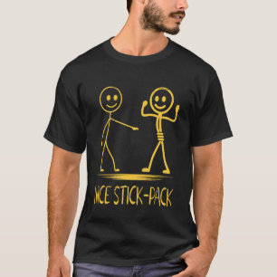 Stickman Fitnessstudio Nettes Stick Pack Lustige F T-Shirt
