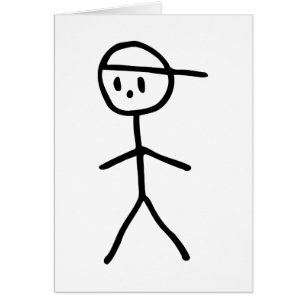 Stickman Junge