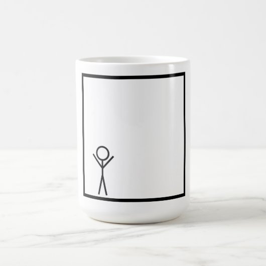 Stickman Kaffeetasse (Mittel)