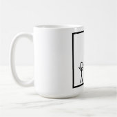 Stickman Kaffeetasse (Links)
