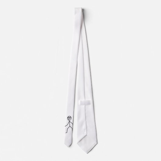 Stickman Krawatte (Rückseite)
