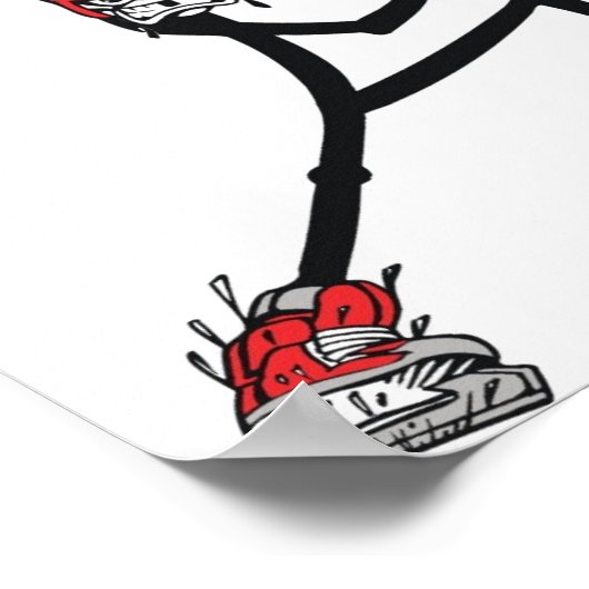 StickMan Poster (Ecke)