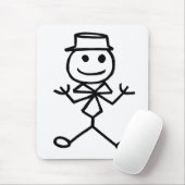 Stickman Showman Mousepad (Mit Mouse)