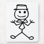Stickman Showman Mousepad (Vorne)