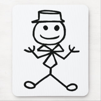 Stickman Showman Mousepad