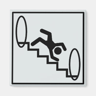 Stickman Stairs - Gefahr Magnet